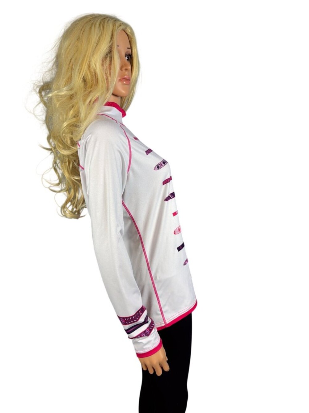 Custom VAIL Krimson Klover Upslope W's M Quarter Zip Mid-weight Base Layer Top - Picture 10 of 13